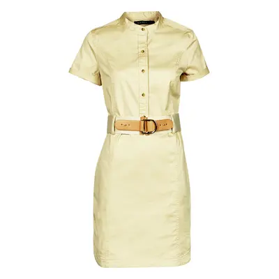 Lauren Ralph Lauren HILSHEN-SHORT SLEEVE-DAY DRESS Béžová