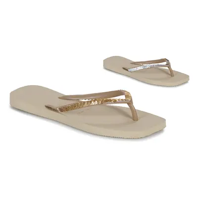 Havaianas SLIM SQUARE MAGIC SEQUIN Béžová