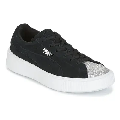 Puma SUEDE PLATFORM GLAM PS Černá