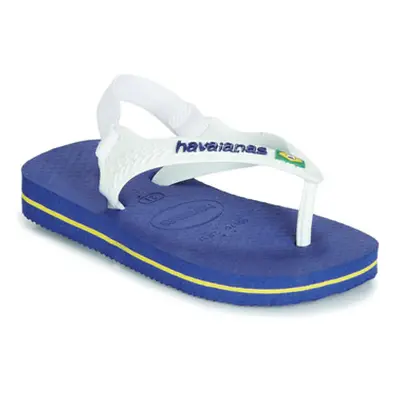 Havaianas BABY BRASIL LOGO Modrá