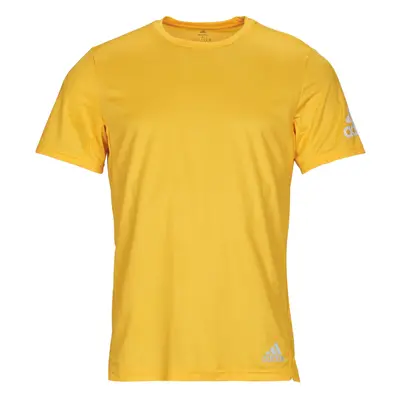 adidas RUN IT TEE M Žlutá