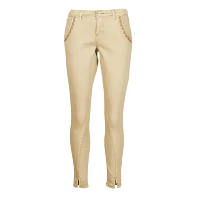 Cream HOLLY TWILL PANT Béžová