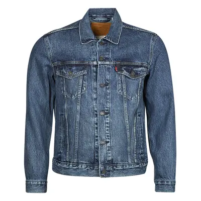 Levis THE TRUCKER JACKET Modrá