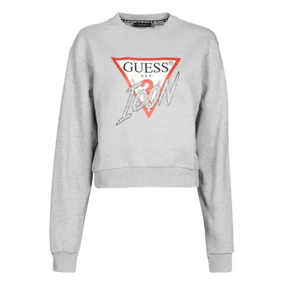 Guess ICON FLEECE Šedá