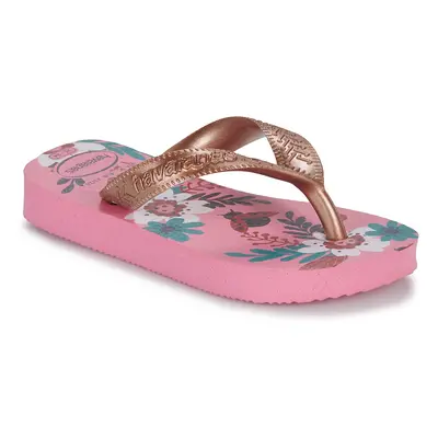 Havaianas KIDS FLORES Růžová