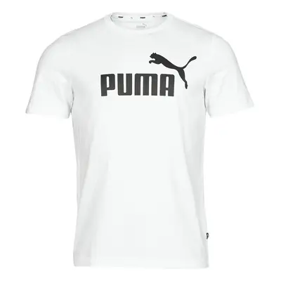 Puma ESS LOGO TEE Bílá