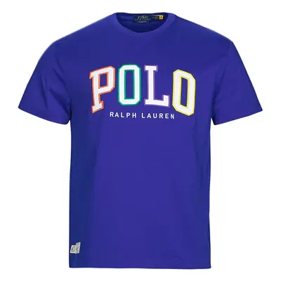 Polo Ralph Lauren SSCNCLSM1-SHORT SLEEVE-T-SHIRT Modrá