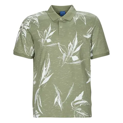 Jack & Jones JORCRAYON AOP POLO SS Khaki