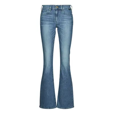 G-Star Raw 3301 Flare Modrá