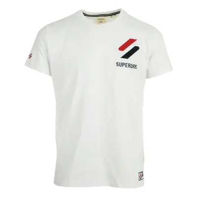 Superdry Sportstyle Chenille Tee Bílá