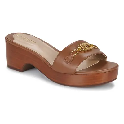 Lauren Ralph Lauren ROXANNE-SANDALS-FLAT SANDAL Hnědá