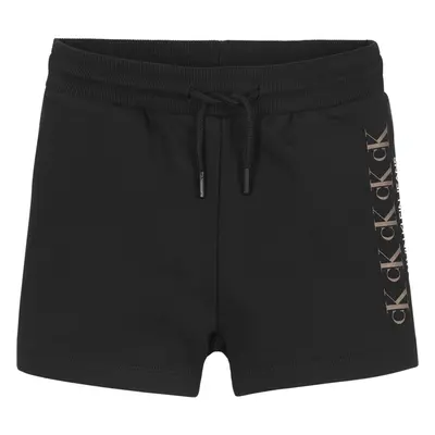 Calvin Klein Jeans CK REPEAT FOIL KNIT SHORTS Černá