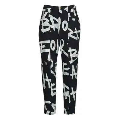 Desigual PANT_BROCHA Černá