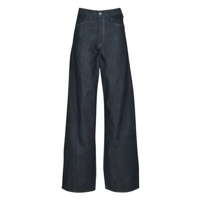 G-Star Raw stray ultra high straight Modrá