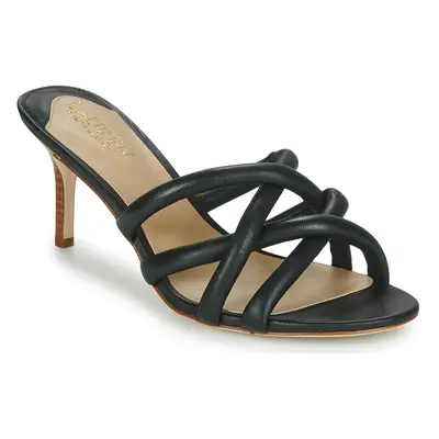 Lauren Ralph Lauren LILIANA-SANDALS-HEEL SANDAL Černá