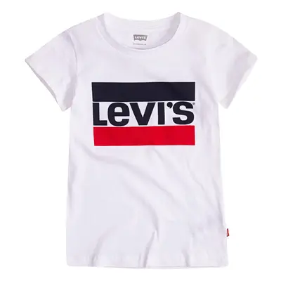 Levis SPORTSWEAR LOGO TEE Bílá