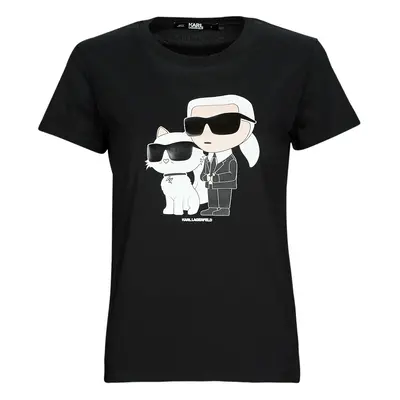 Karl Lagerfeld IKONIK 2.0 T-SHIRT Černá