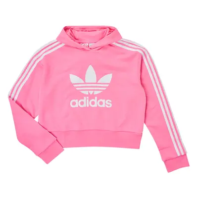 adidas CROPPED HOODIE Růžová