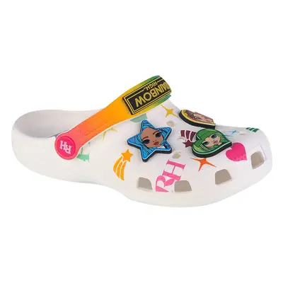 Crocs Classic Rainbow High Kids Clog Bílá