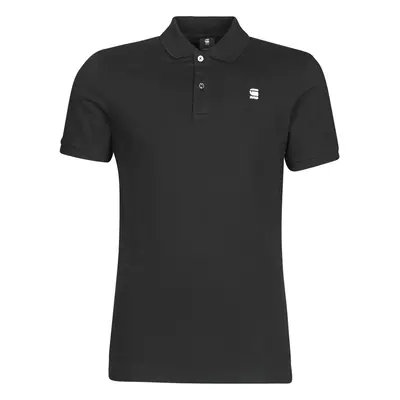 G-Star Raw DUNDA SLIM POLO SS Černá