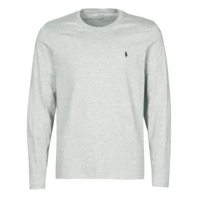 Polo Ralph Lauren L/S CREW-CREW-SLEEP TOP Šedá