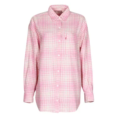 Levis NOLA MENSWEAR SHIRT Růžová