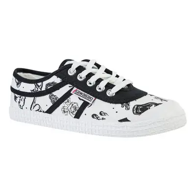 Kawasaki Tattoo Canvas Shoe K202420 1002 White Bílá