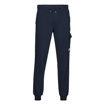 Jack & Jones JPSTGORDON JJATLAS CARGO SWEAT PANTS Tmavě modrá