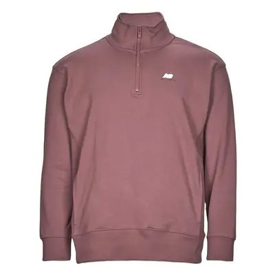 New Balance Athletics 90's 1/4 Zip Mock Sweatshirt Bordó