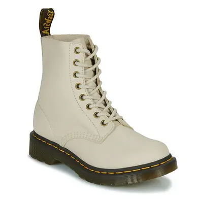 Dr. Martens 1460 PARCHMENT BEIGE VIRGINIA Béžová