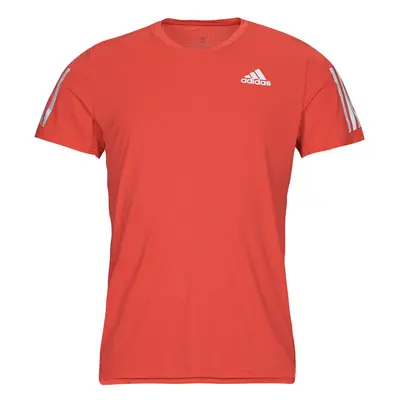 adidas OWN THE RUN TEE Červená