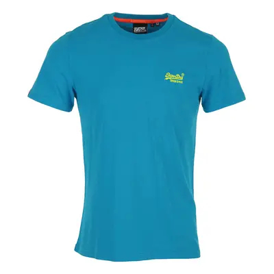 Superdry OL Neon Lite Tee Modrá