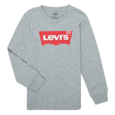 Levis BATWING TEE LS Šedá