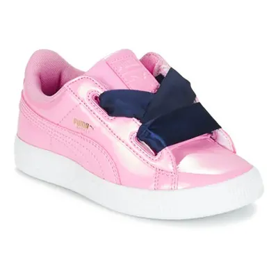 Puma BASKET HEART PATENT PS Růžová