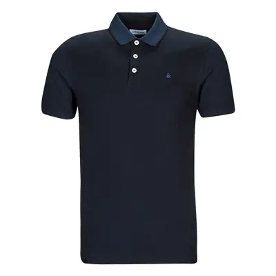 Jack & Jones JJEPAULOS POLO SS Tmavě modrá