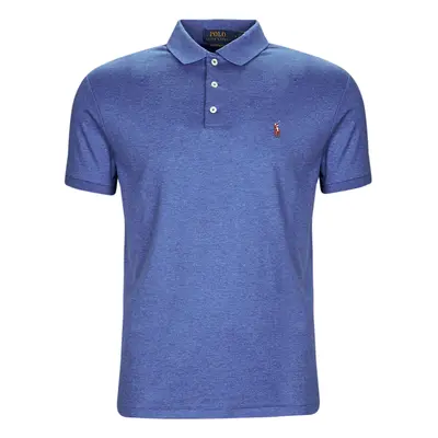 Polo Ralph Lauren POLO COUPE DROITE EN PIMA COTON Modrá