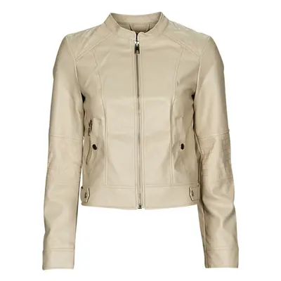 Vero Moda VMLOVE LAVINE SHORT COATED JACKET Béžová