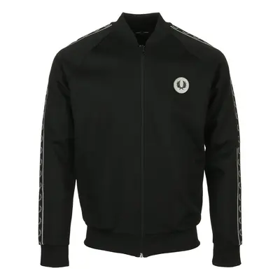 Fred Perry Reflective Bomber Neck Track Černá