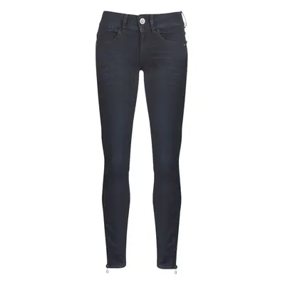 G-Star Raw LYNN ZIP MID SKINNY ANKLE Modrá