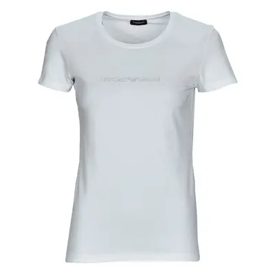 Emporio Armani T-SHIRT CREW NECK Bílá