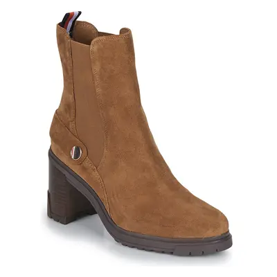 Tommy Hilfiger Outdoor High Heel Boot Hnědá