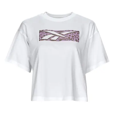 Reebok Classic Graphic Tee -Modern Safari Bílá