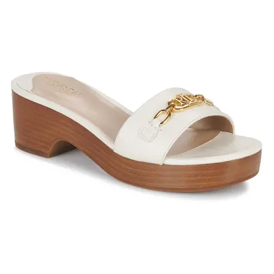 Lauren Ralph Lauren ROXANNE-SANDALS-FLAT SANDAL Bílá