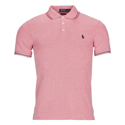 Polo Ralph Lauren K223SC52C-SSKCSLIMM1-SHORT SLEEVE-KNIT Červená