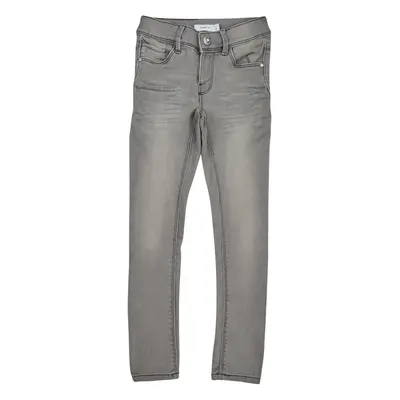 Name it NKFPOLLY SKINNY JEANS Šedá