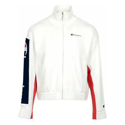 Champion Full Zip Sweatshirt Wn's Bílá