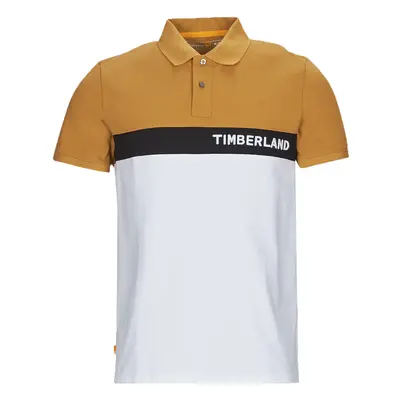 Timberland SS Millers River Colourblock Polo Reg Bílá