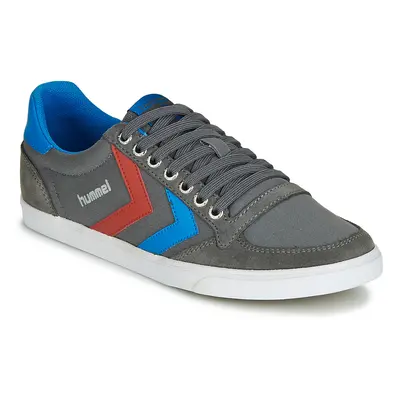 hummel TEN STAR LOW CANVAS Šedá