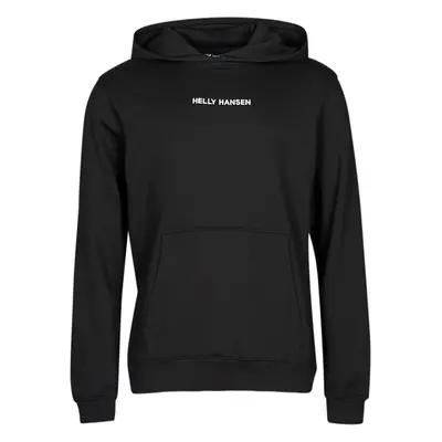 Helly Hansen CORE GRAPHIC SWEAT HOODIE Černá