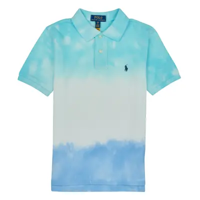 Polo Ralph Lauren SS CN M4-KNIT SHIRTS-POLO SHIRT Modrá